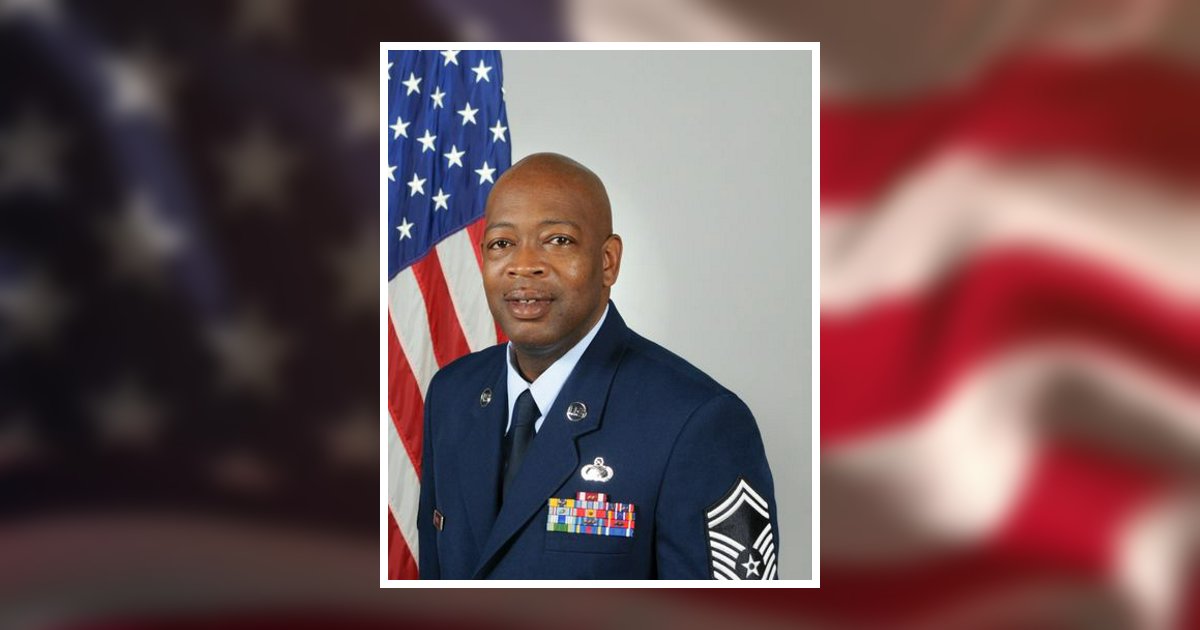 Portrait of Smsgt Efrem Tyree "Mr. Boo" Adams