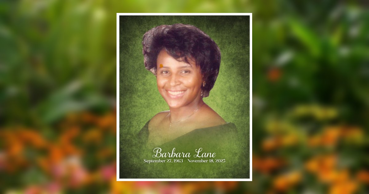 Barbara Lane Obituary, Jacksonville, FL